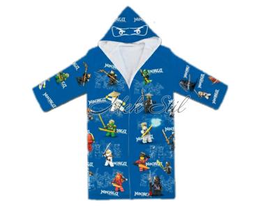 Детска колекция  Детски халати за баня Детски халат Пълноценен печат - Нинджаго 